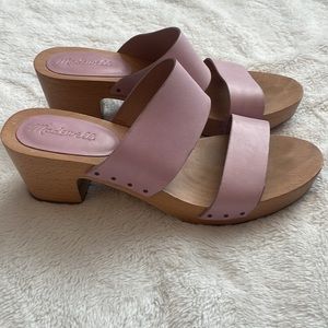 Madewell Clara Clog Lavender Sandal